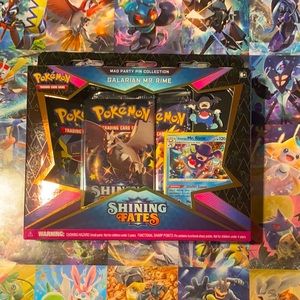 Pokémon Shining Fates Mad Party Pin Collection